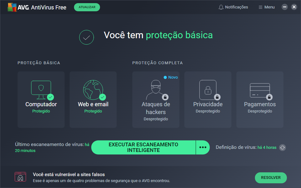 AVG AntiVirus Free