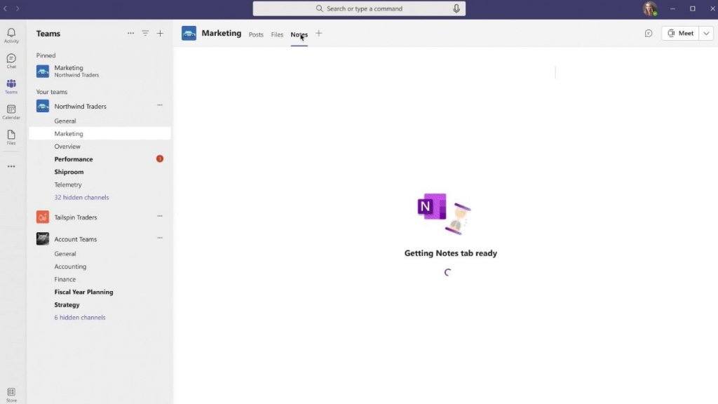 Aceder a notas de reunião wiki no Microsoft Teams - Suporte da Microsoft