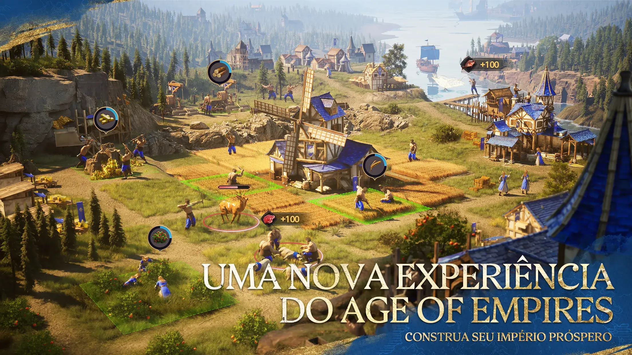 Age of Empires Mobile Chega ao iOS e Android em 2024: Pré-registro Já Está Disponível