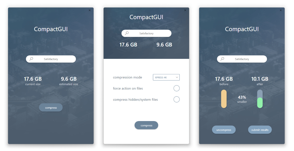 CompactGUI: a ferramenta gratuita que pode liberar dezenas de GB no seu PC